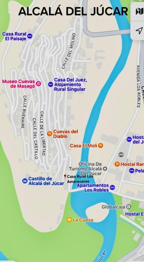 Casa Rural Los Amaneceres Alcala del Jucar Eksteriør billede